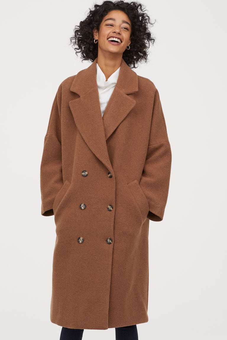 H&M Double-breasted Coat