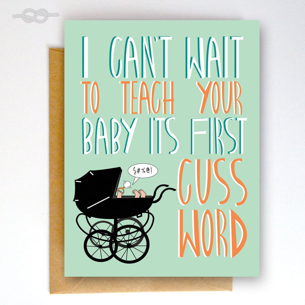 Baby's First Cuss Word Card