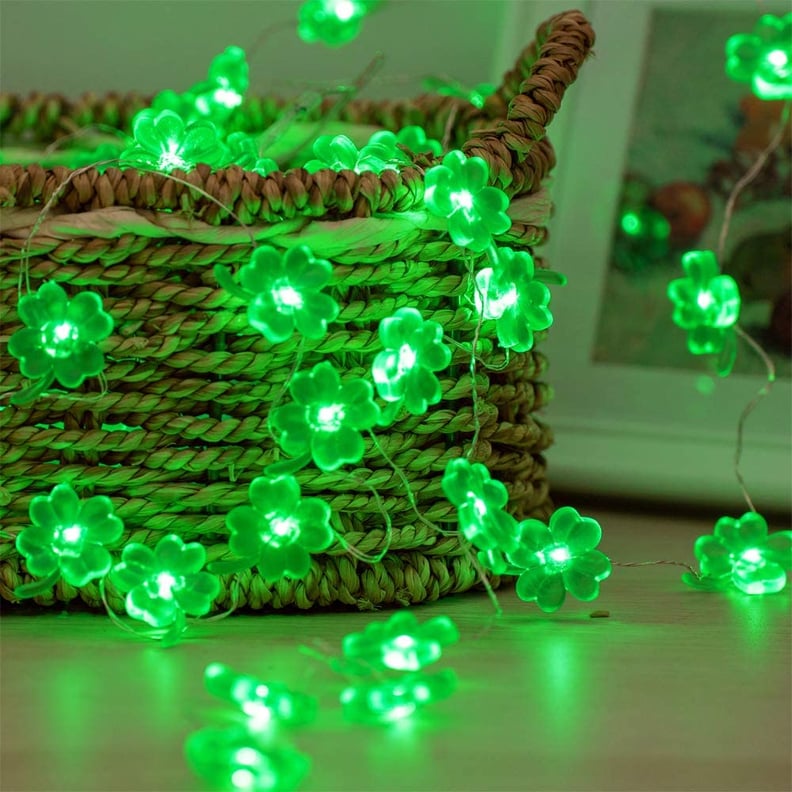 St. Patrick's Day Lights Shamrocks LED String Lights