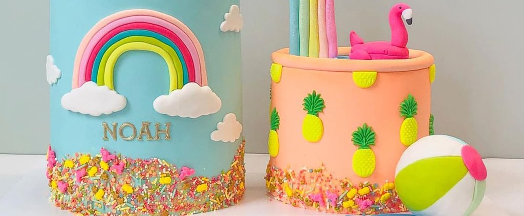 Pool-Party Cakes