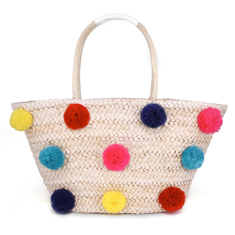 Straw Beach Bag