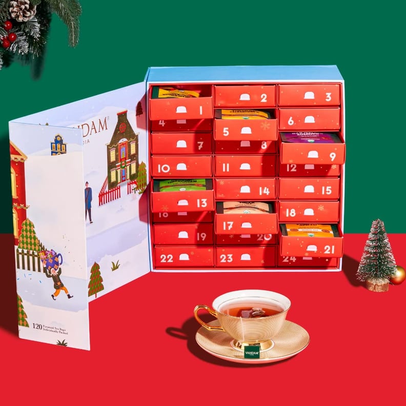 A Tea Advent Calendar: Vahdam Teas Christmas Advent Calendar Set of 24 Loose Leaf Teas