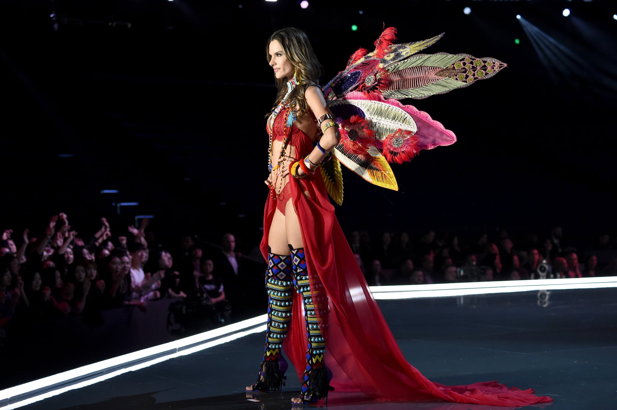 Alessandra Ambrosio Victoria S Secret Fashion Show 2017 Popsugar Fashion