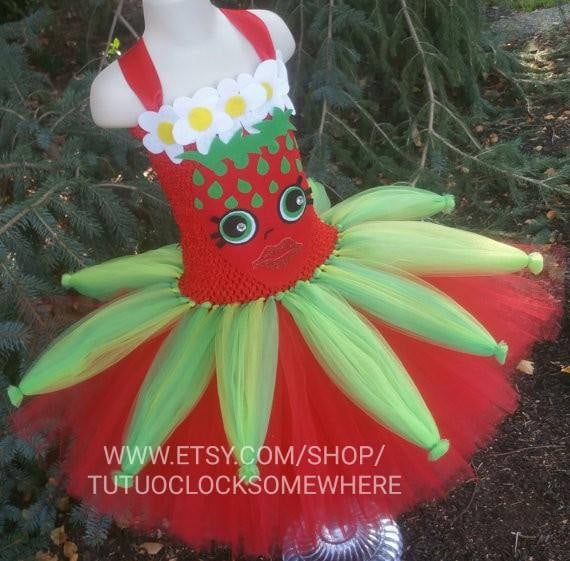Strawberry Kiss Tutu Dress