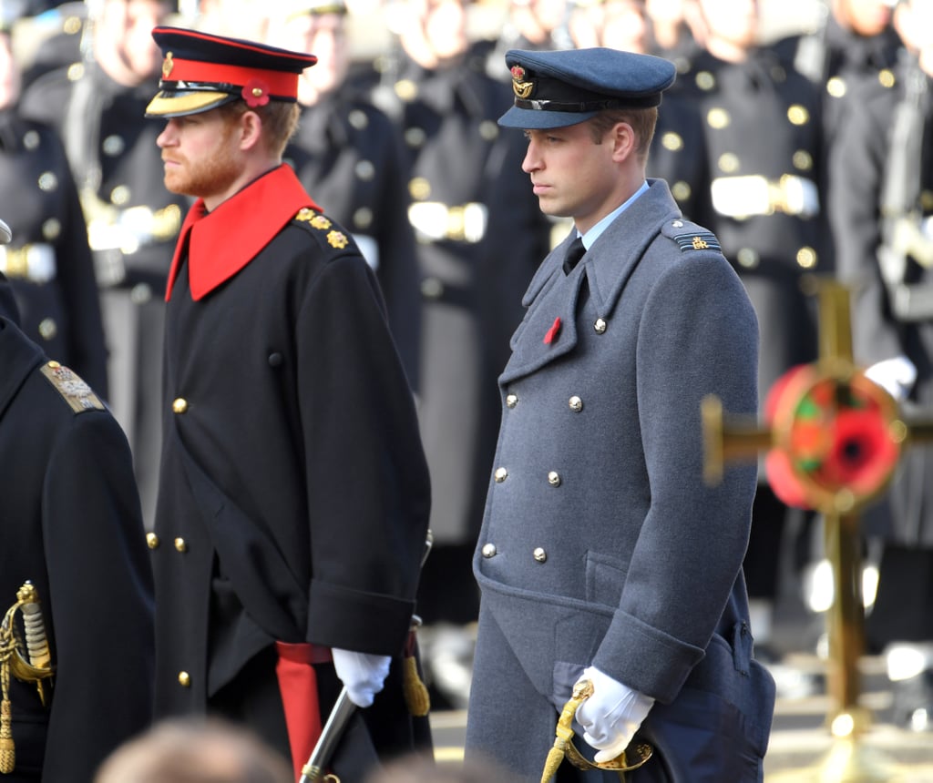 Kate Middleton and Prince William on Remembrance Day 2016