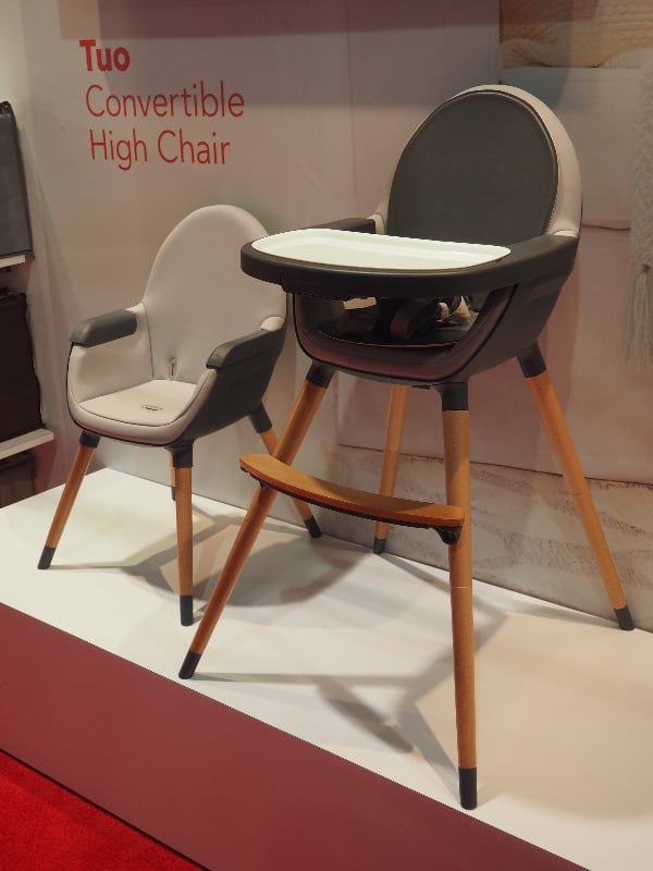 Skip hop convertible high clearance chair