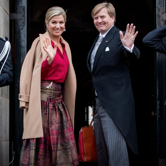 Queen Maxima's Tartan Skirt January 2017