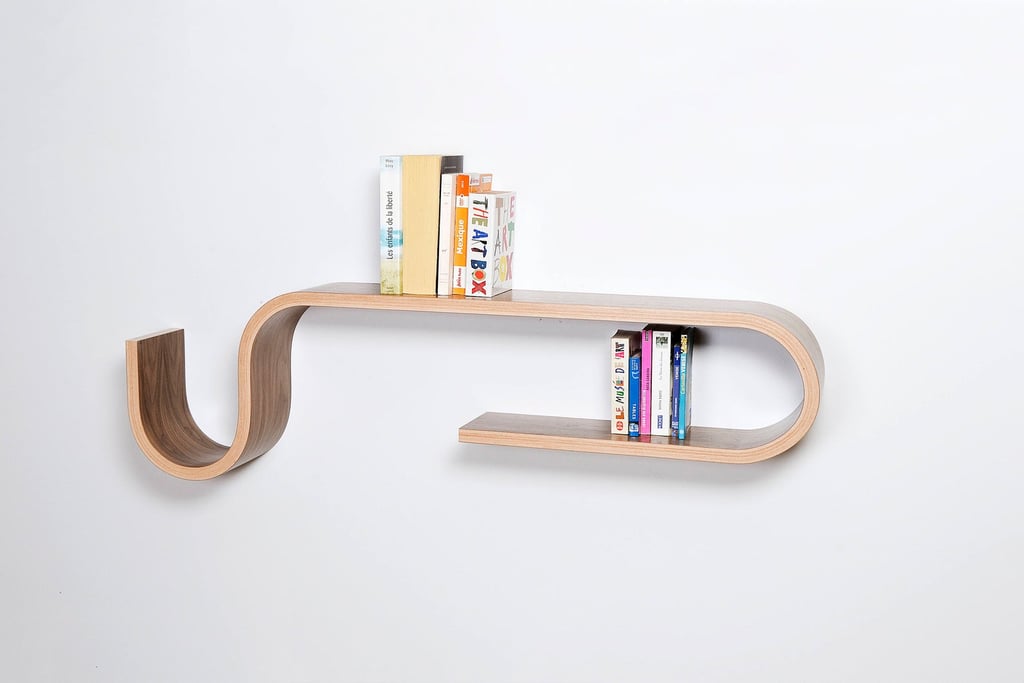 For a Statement Bookshelf: U Shelf