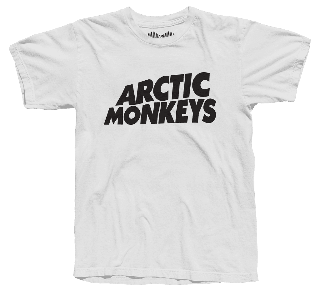 Arctic Monkeys Classic Logo White T-Shirt