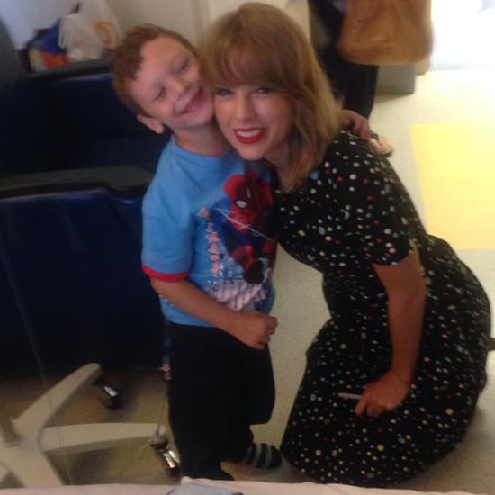 Taylor Swift Visits a Young Cancer Patient | Video