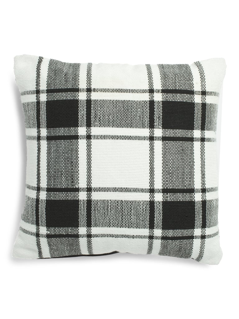 Indoor Outdoor Gingham Pillow