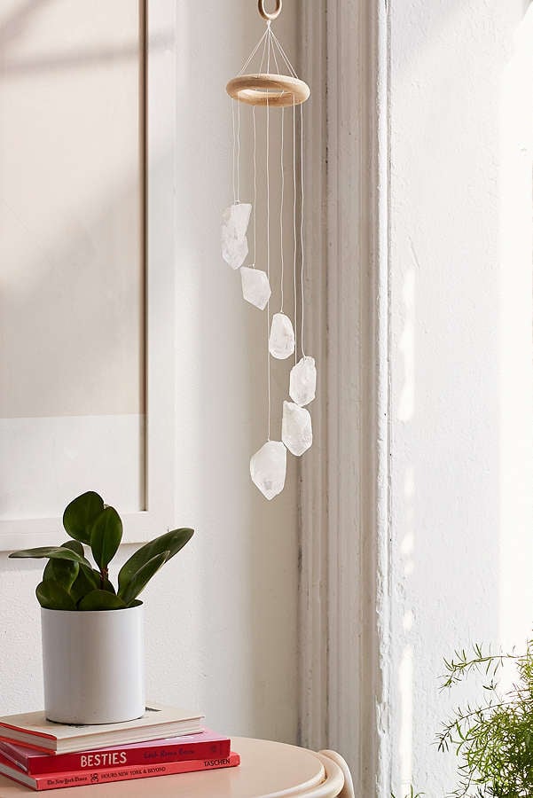 Go simple and chic with this Urban Outfitters White Quartz Crystal Mobile ($32).