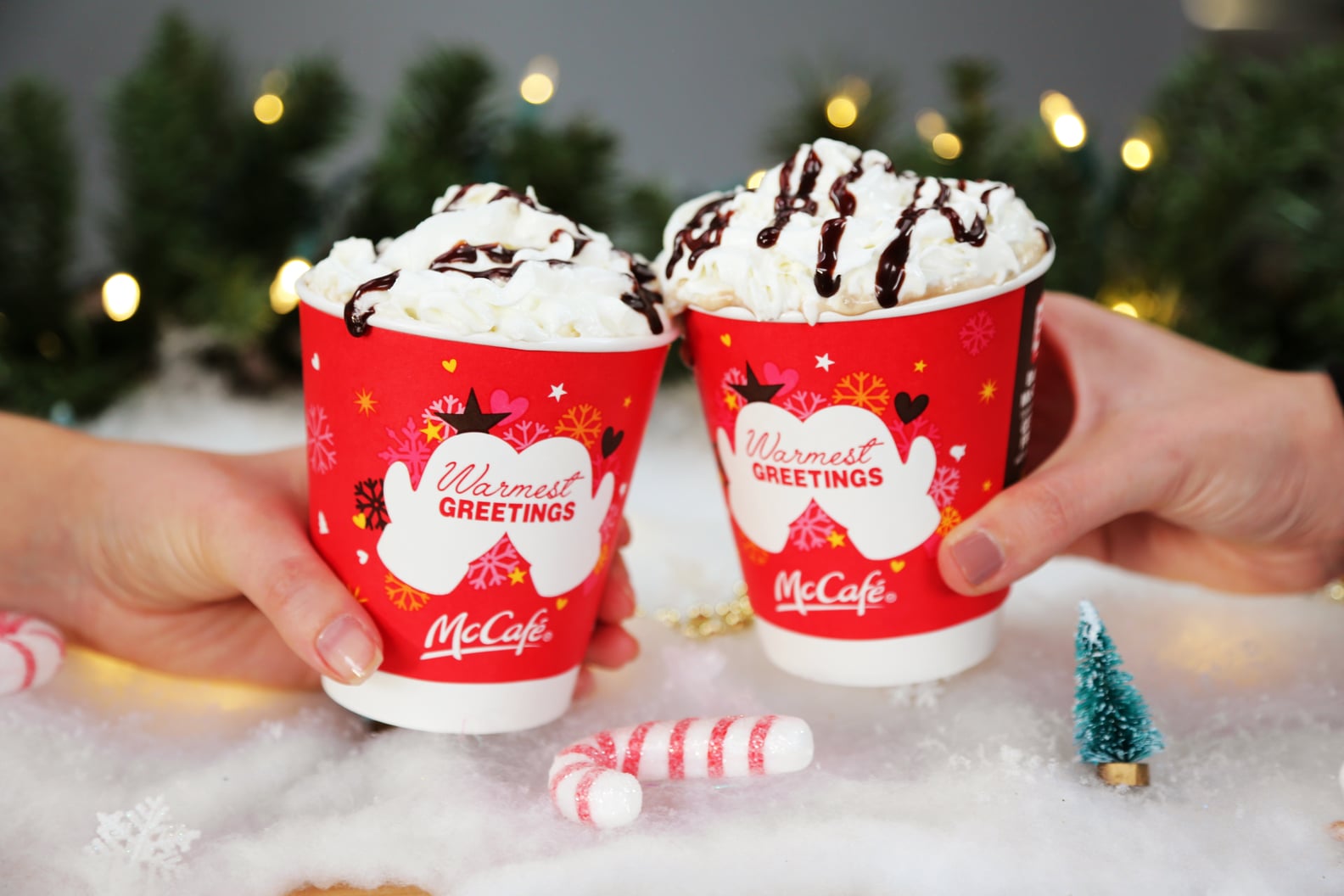 McDonald's Peppermint Mocha Review POPSUGAR Food