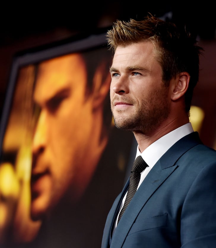 Chris Hemsworth at the LA Blackhat Premiere | Pictures | POPSUGAR ...