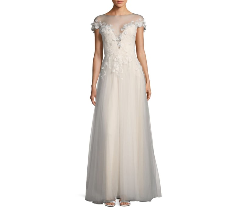 Tadashi Shoji Laced Gown