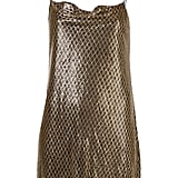 rose gold chain strap sequin plunge bodycon dress