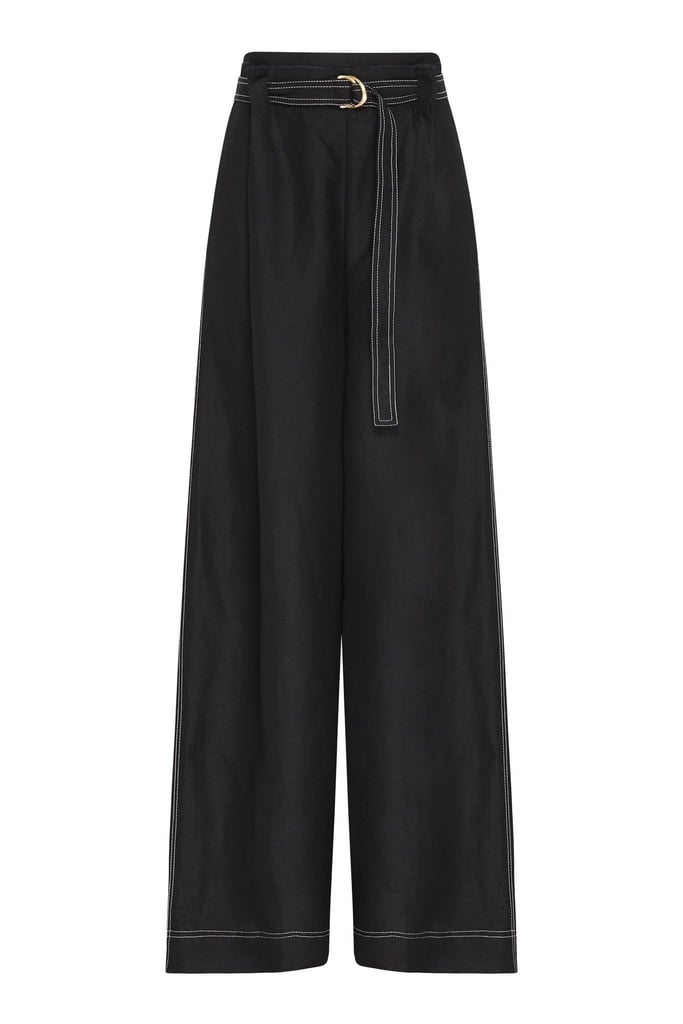 Aje Psychedelia Pleat Wide Leg Trouser