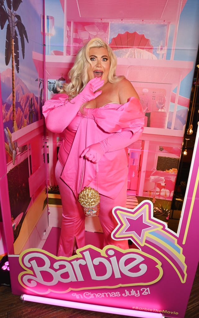 Gemma Collins Chooses Barbiecore for a "Barbie" Screening in London
