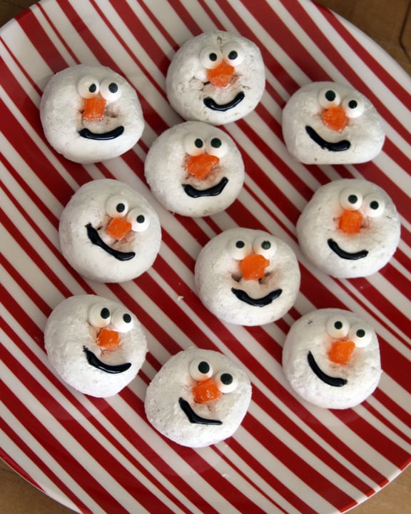 Snowman Doughnuts