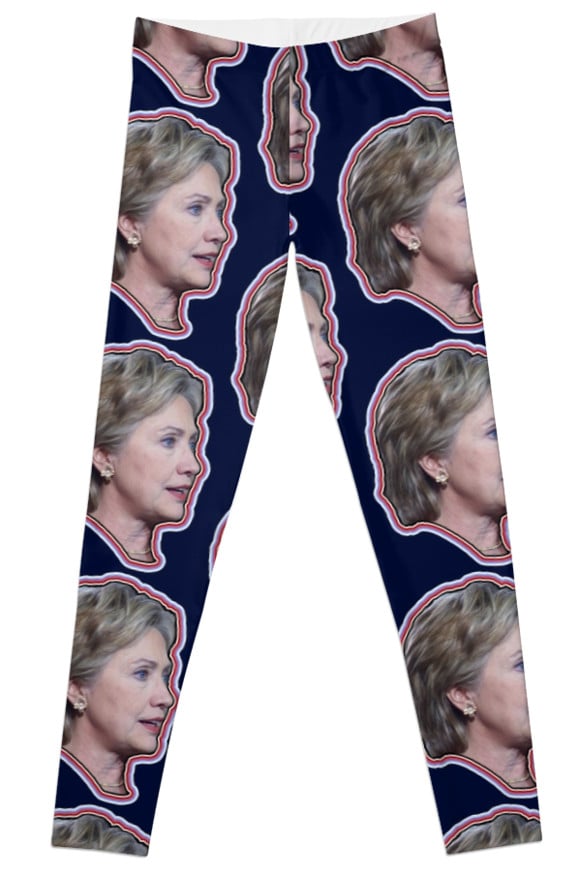 Hillary Clinton 2016 Liberal Democrat Leggings ($49)