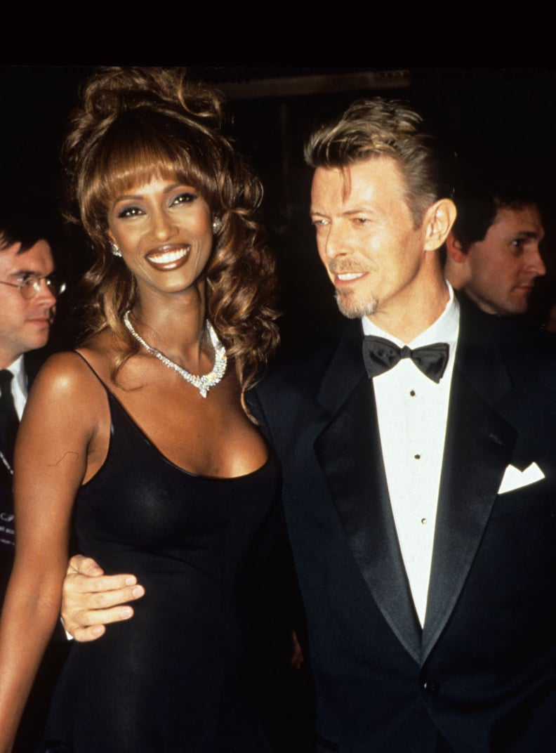 Iman and David Bowie