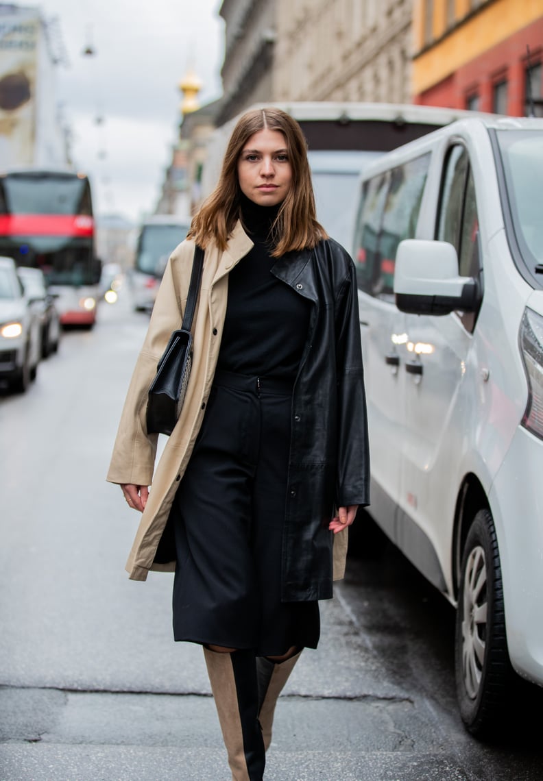 How to Wear the 2-Toned Trend: Dresses and Skirts