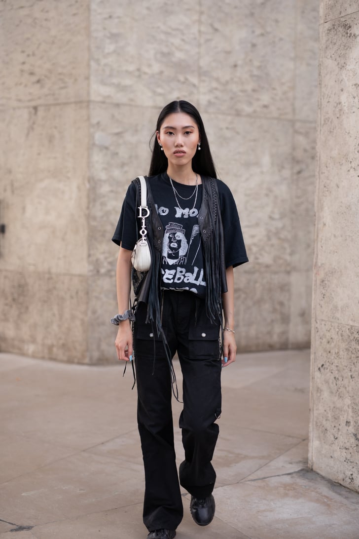 black cargo pants style