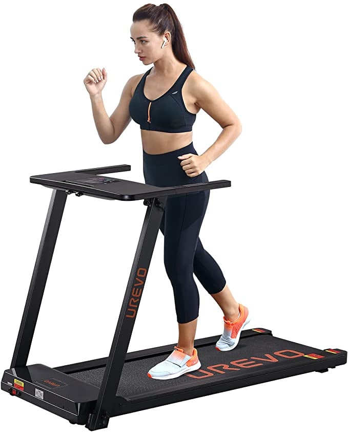 A Treadmill You Can Work On: Urevo Foldable Treadmill For Home
