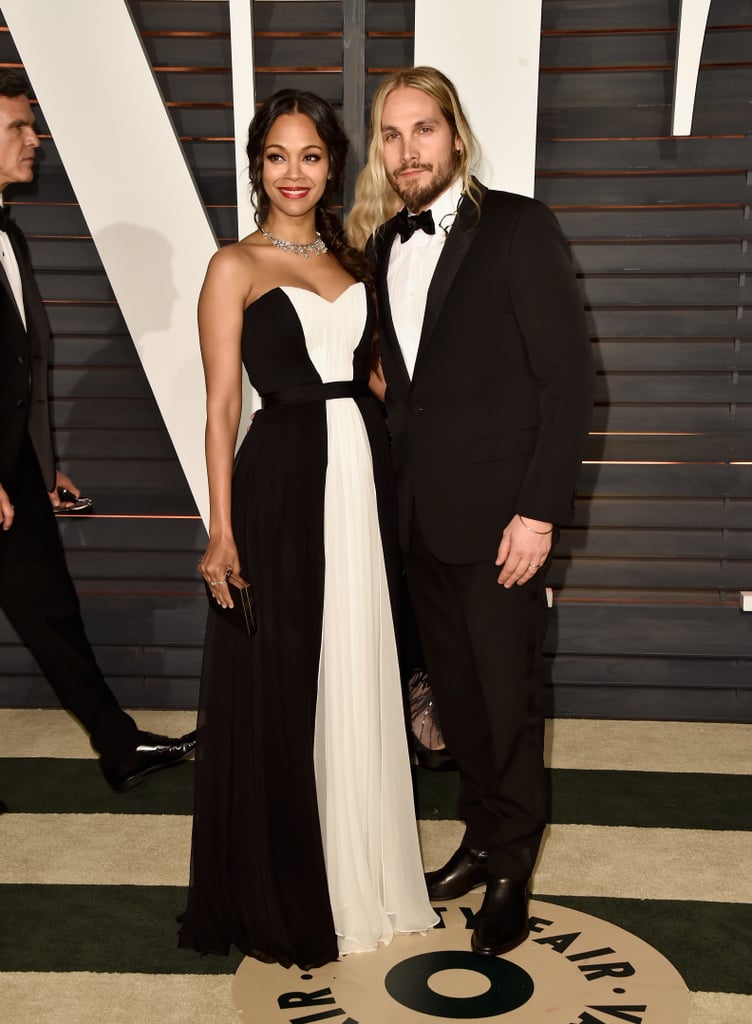 Zoe Saldana at the Oscars 2015 Pictures