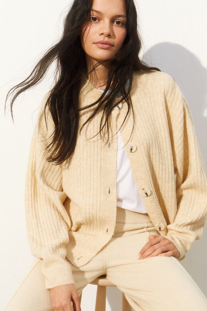 H&M Rib-Knit Cardigan