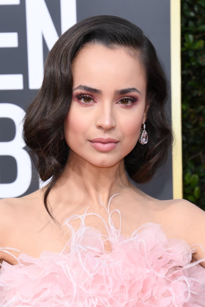 Sofia Carson Giambattista Valli Gown at Golden Globes 2020