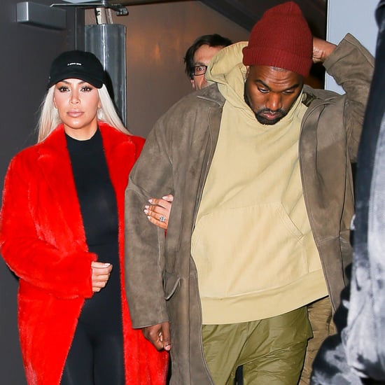 Kim Kardashian and Kanye West Out in NYC February 2016