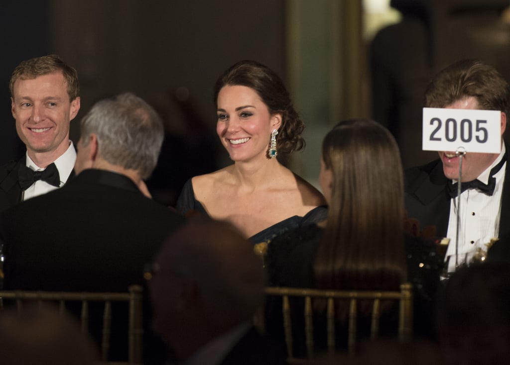 Kate Middleton and Prince William at St. Andrews Dinner 2014