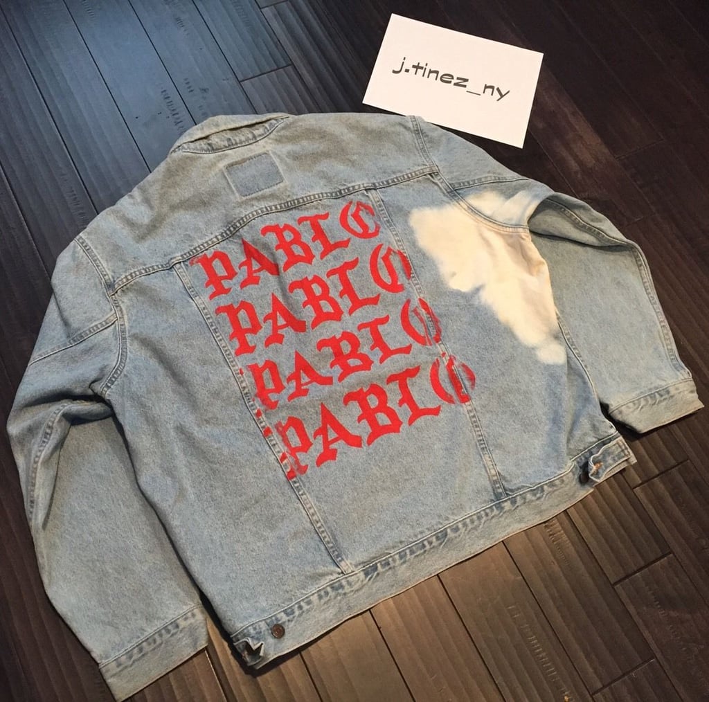 Kanye West the Life of Pablo Denim Jacket (available on eBay, $795)