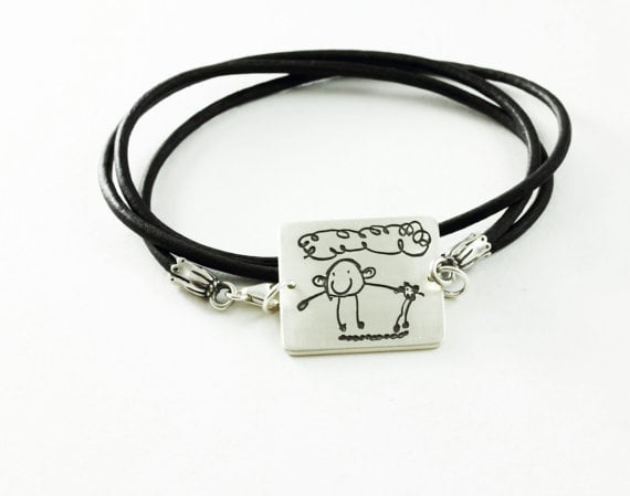 sterling silver wrap bracelet