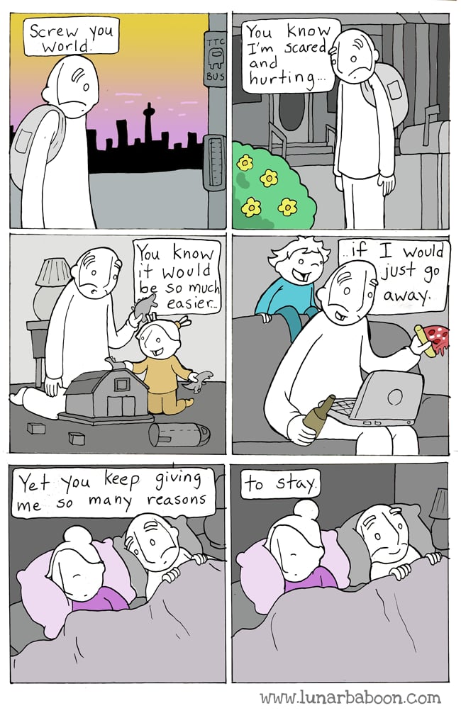 Dad's Comics Teach Love and Acceptance