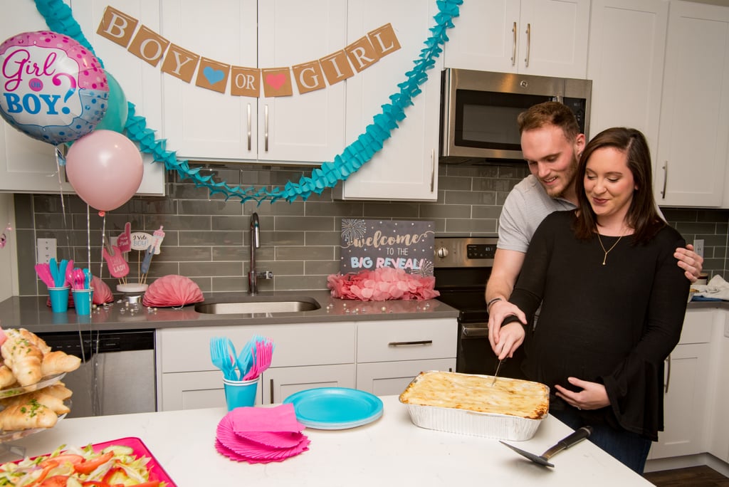 Gender-Reveal Lasagna