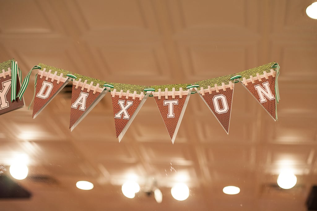 A Football-Themed First Birthday Party