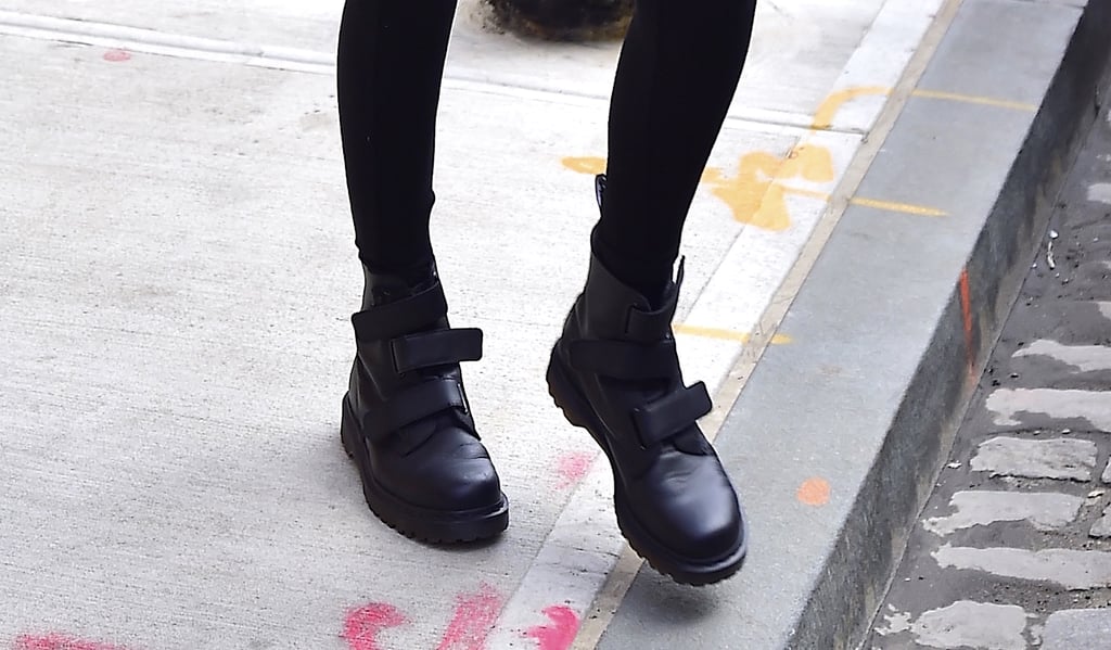 Gigi Hadid Wearing Black Boots | April 2017