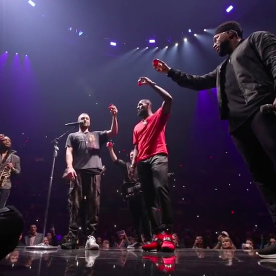 LeBron James Surprises Justin Timberlake During His Concert