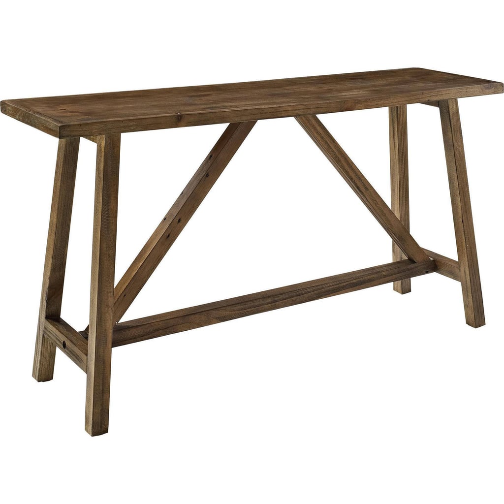 Rustic Console Table Walmart Farmhouse Decor POPSUGAR Home Photo 9