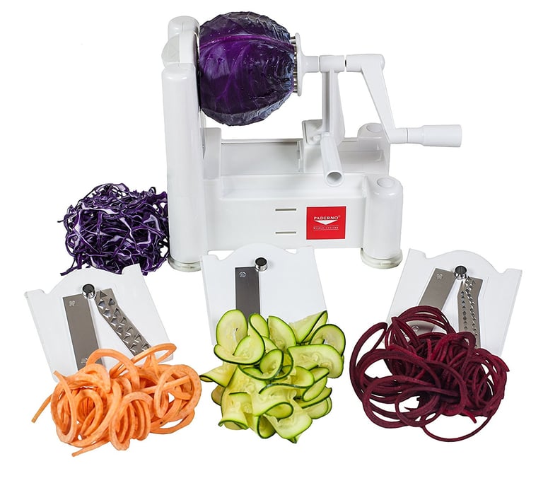 Paderno World Cuisine 3-Blade Vegetable Slicer/Spiralizer