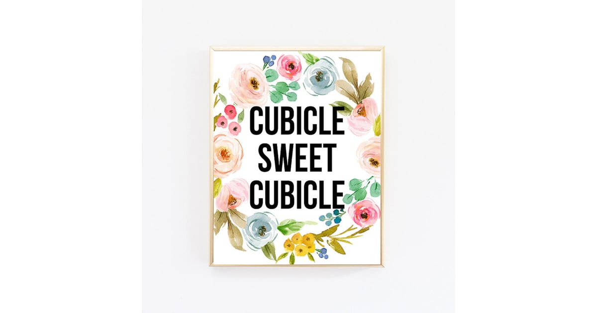 Cubicle Sweet Cubicle | Cubicle Decor Ideas | POPSUGAR Smart Living ...