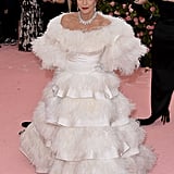 Joan Collins at the 2019 Met Gala