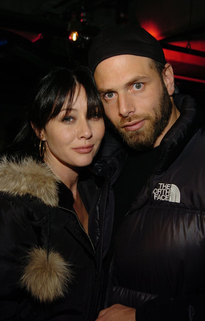 Ex-husband Rick Salomon with second ex-wife Shannen Doherty 