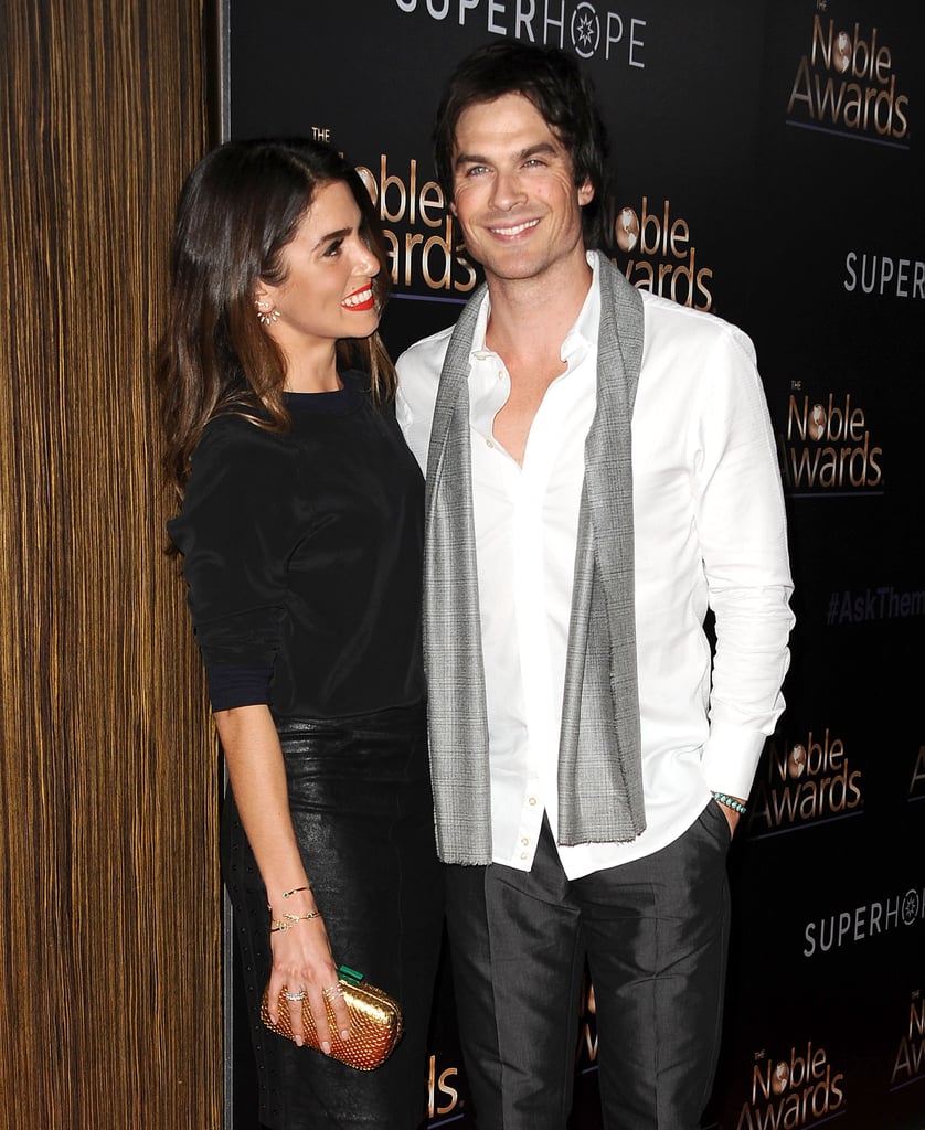 Nikki couldn't take her eyes off Ian during a February 2015 event in LA.