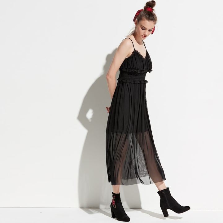 k/lab Mesh Slip Dress