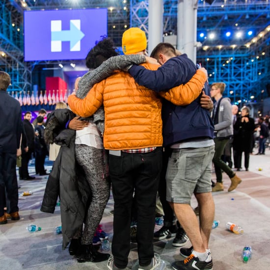 Hillary Clinton Election Night Confetti Art Project