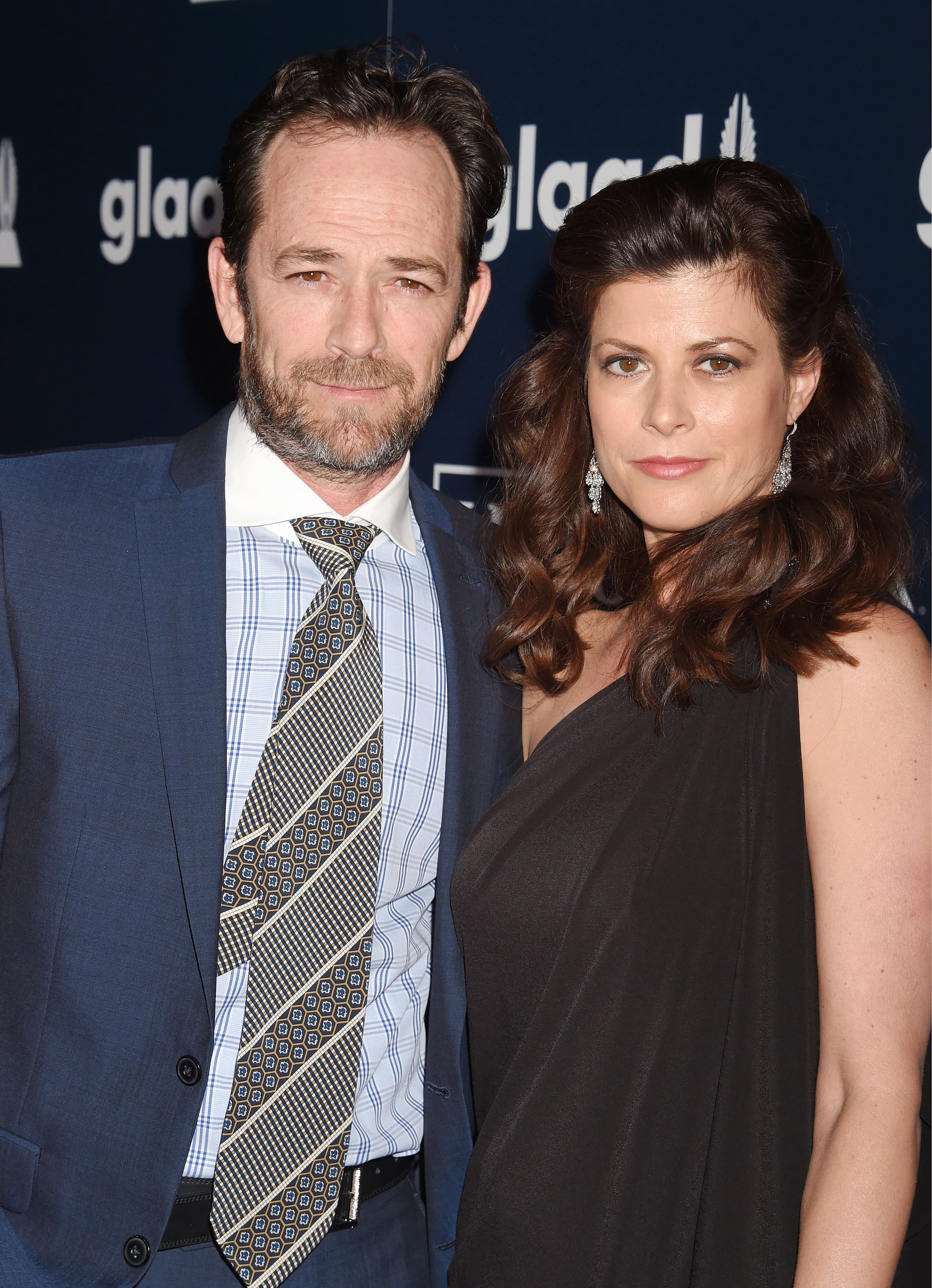 Luke Perry S Fiancee Reacts To His Death Popsugar Celebrity