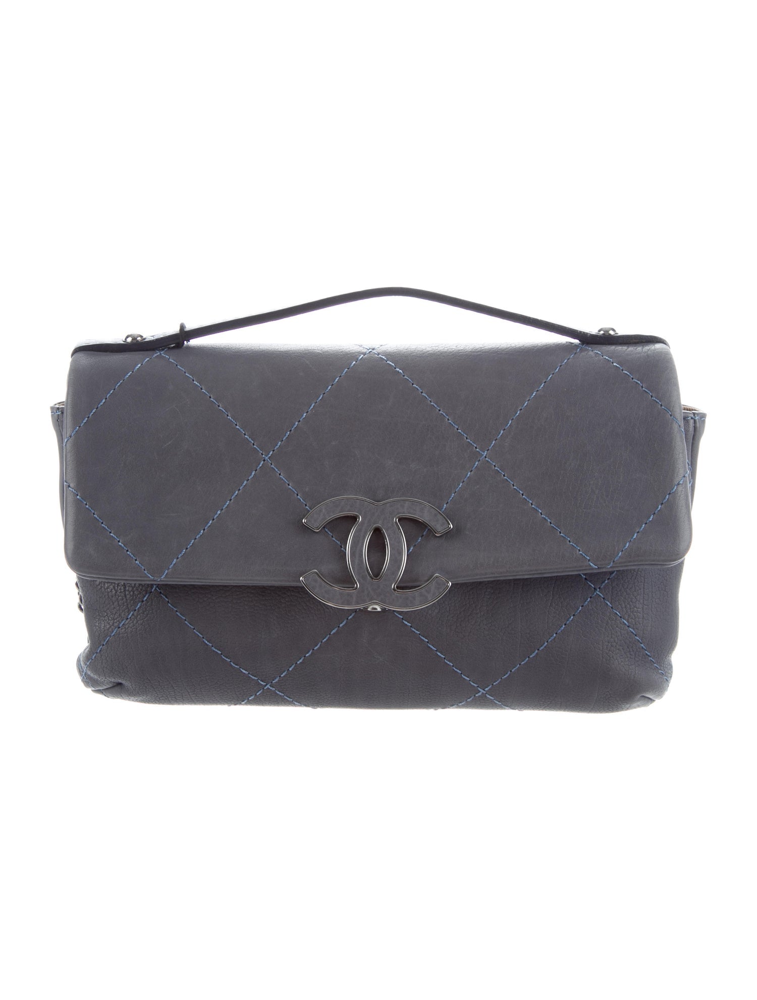 Preloved Chanel CC Black and Silver Flap Bag Pendant Bag Charm (Kimmie –  KimmieBBags LLC
